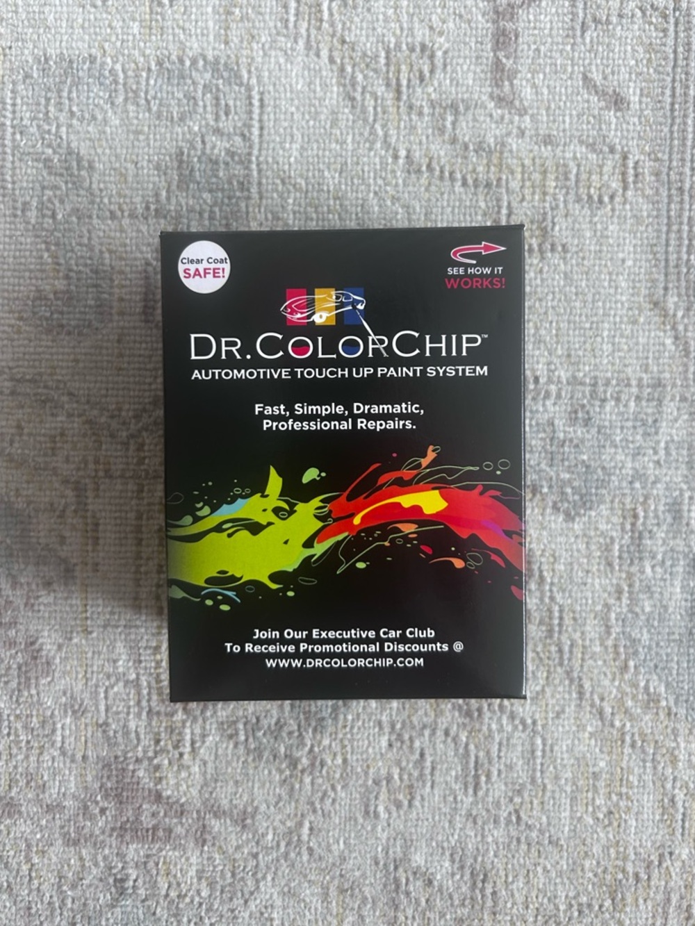 Dr. Colorchip Car Paint Touchup Kit - BLACK